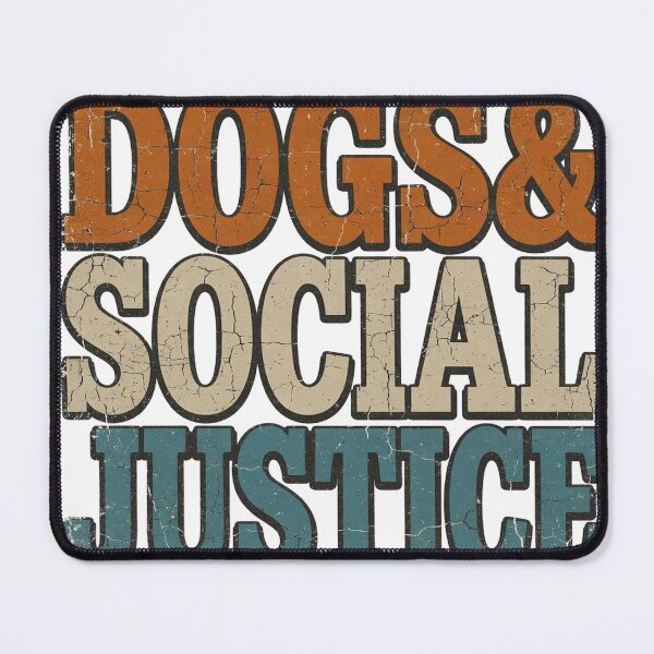 Item preview, Dogs And Social Justice Vintage Slogan designed and sold by joyorashop.