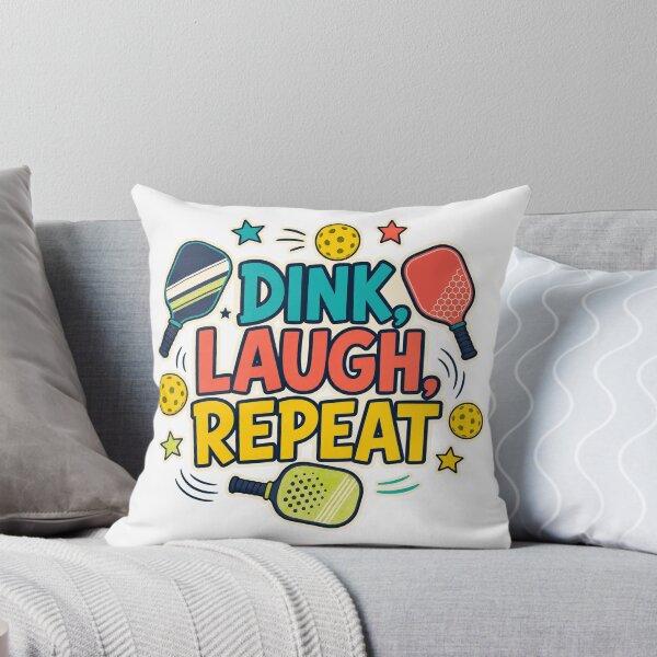 Item preview, Dink Laugh Repeat Pickleball designed and sold by Tatsed.