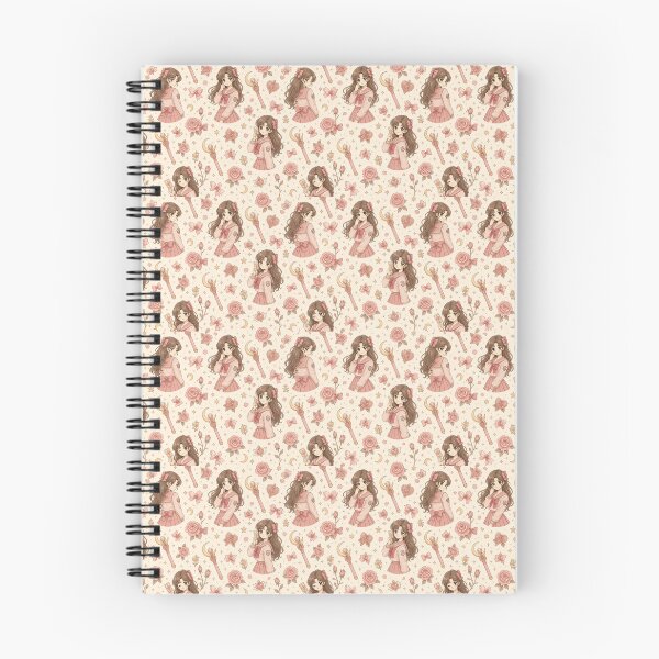 Item preview, Vintage Magical Girl Anime Repeat Pattern designed and sold by VINTAGE BY LAMBERTINY .