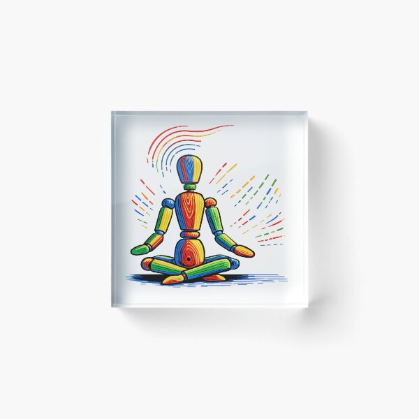 Item preview, Meditative Wooden Figure designed and sold by zoliartdesign.