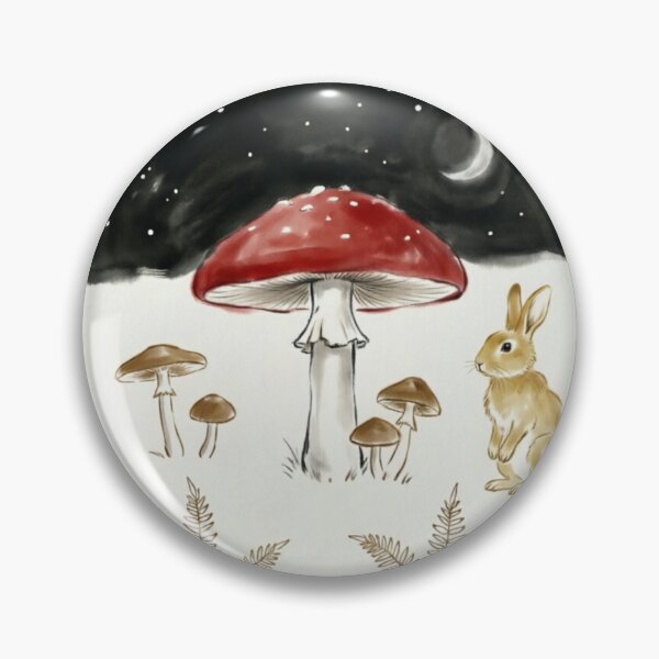 Item preview, Mushrooms in the forest designed and sold by JC Art Creations.