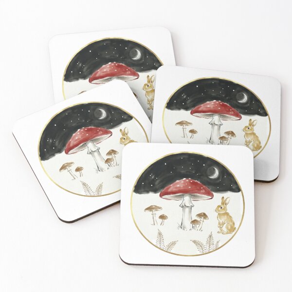 Item preview, Mushrooms in the forest designed and sold by JC Art Creations.