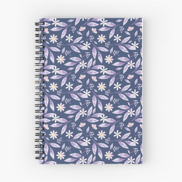 Item preview, Purple Leaves Delicate Wildflower Seamless Pattern designed and sold by 555Design.