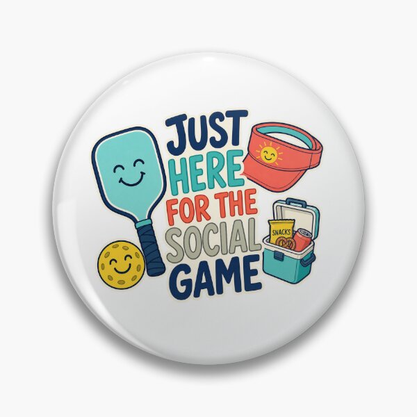Item preview, Social Pickleball Game Cartoon designed and sold by Tatsed.