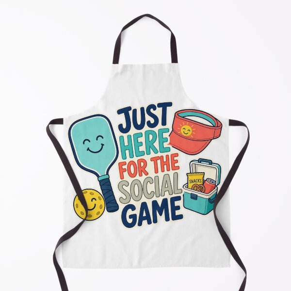Item preview, Social Pickleball Game Cartoon designed and sold by Tatsed.