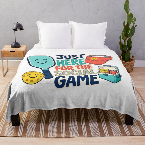 Item preview, Social Pickleball Game Cartoon designed and sold by Tatsed.