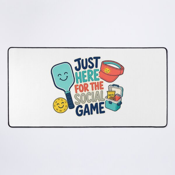 Item preview, Social Pickleball Game Cartoon designed and sold by Tatsed.