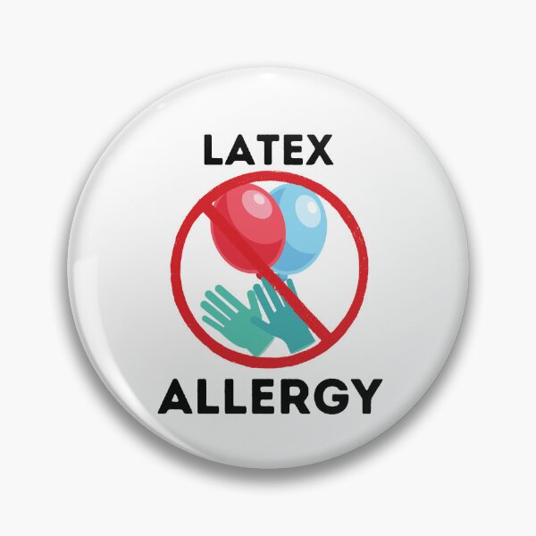 Item preview, No Latex ! Allergy Awareness Design designed and sold by JosTees96.