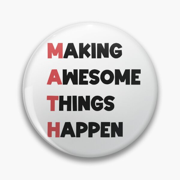 Item preview, Math is making awesome things happen designed and sold by tiredteacher57.