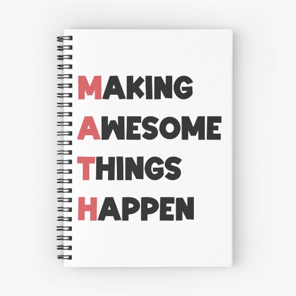 Item preview, Math is making awesome things happen designed and sold by tiredteacher57.