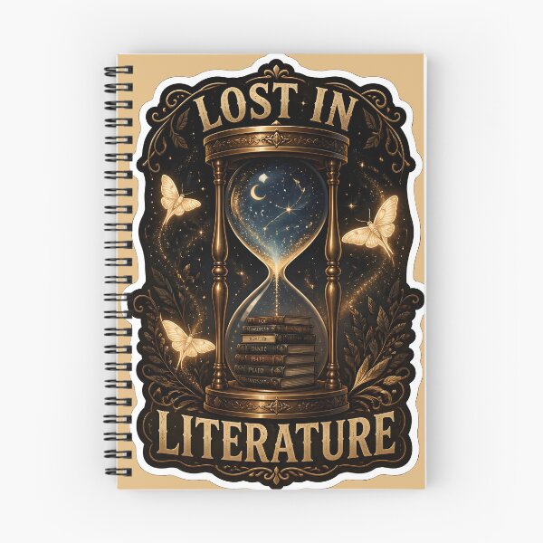Item preview, Lost in Literature Mystical Whimsigothic Hourglass designed and sold by Bal Drops.