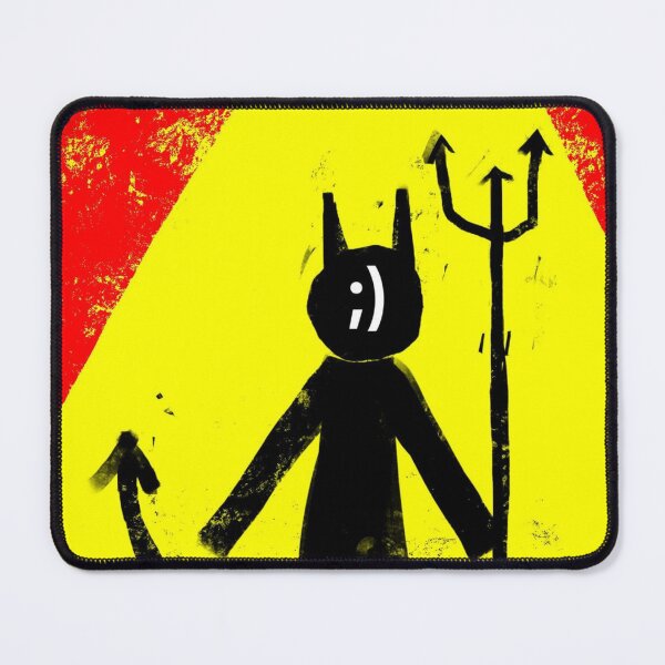 Item preview, Winking Devil Silhouette designed and sold by Diyxan.