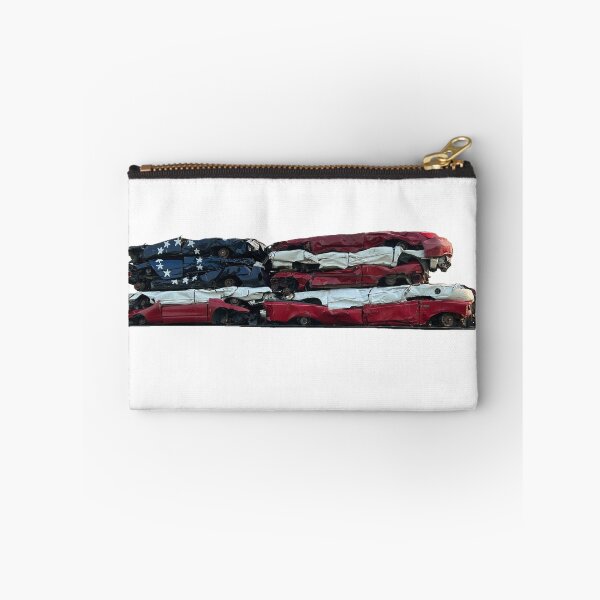 Item preview, American Flag Crushed Cars designed and sold by russellglantz.