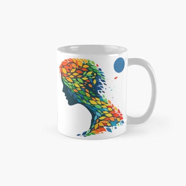 Item preview, Colorful Leaf Flow Silhouette designed and sold by zoliartdesign.