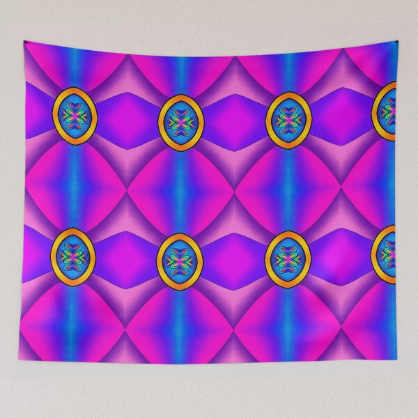 Item preview, Peacock Portal Abstract Art designed and sold by Static.Alien.