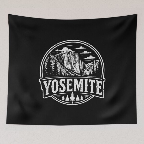 Item preview, Yosemite National Park Mountains Outdoors designed and sold by DemureArtsy.