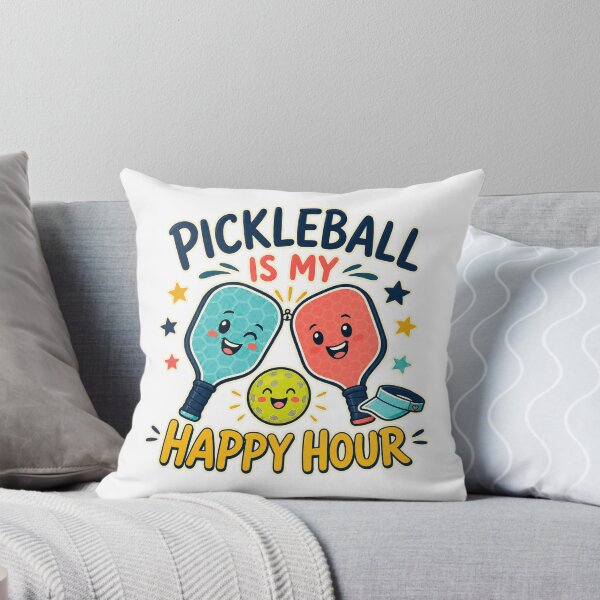 Item preview, Pickleball Is My Happy Hour designed and sold by Tatsed.