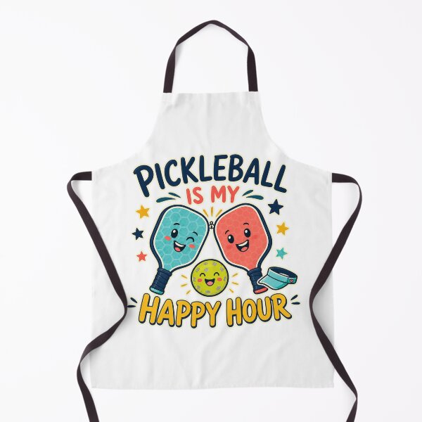 Item preview, Pickleball Is My Happy Hour designed and sold by Tatsed.