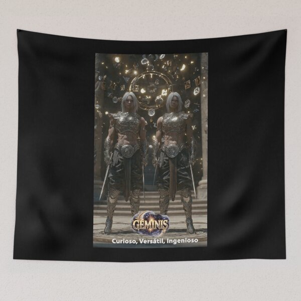 Item preview, Gemini Zodiac Sign Twins Astrology Constellation Design designed and sold by Lifeisanimage.