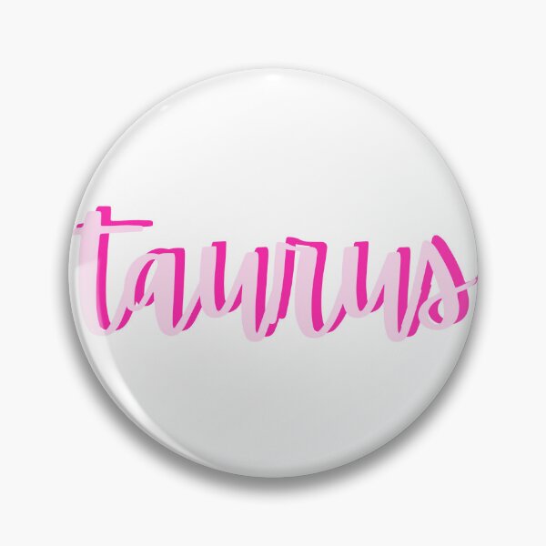 Item preview, pink text Taurus designed and sold by Julia's Cozy Corner.