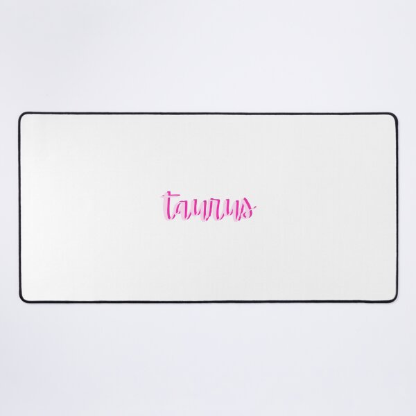 Item preview, pink text Taurus designed and sold by Julia's Cozy Corner.