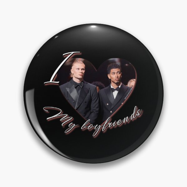 Item preview, I LOVE MY BOYFRIENDS DESIGN | Erling Haaland & Jude Bellingham design designed and sold by Fandomex.