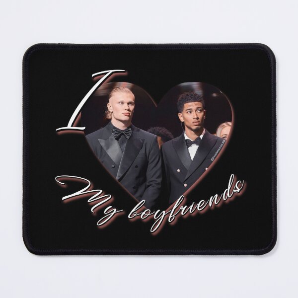 Item preview, I LOVE MY BOYFRIENDS DESIGN | Erling Haaland & Jude Bellingham design designed and sold by Fandomex.