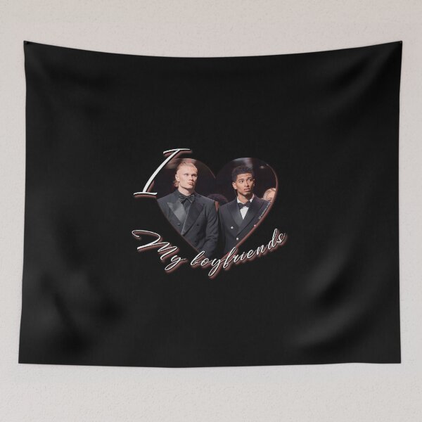 Item preview, I LOVE MY BOYFRIENDS DESIGN | Erling Haaland & Jude Bellingham design designed and sold by Fandomex.