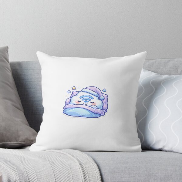 Item preview, Sleeping WiFi Cloud Sticker Kawaii Tech Aesthetic for Students & Remote Workers designed and sold by CutePrintCorner.