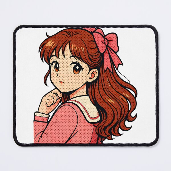 Item preview, Vintage Shoujo Anime Girl Portrait designed and sold by VINTAGE BY LAMBERTINY .