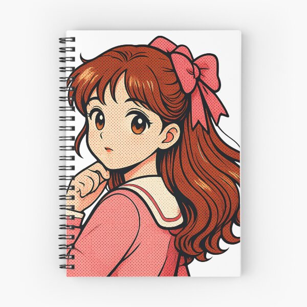 Item preview, Vintage Shoujo Anime Girl Portrait designed and sold by VINTAGE BY LAMBERTINY .