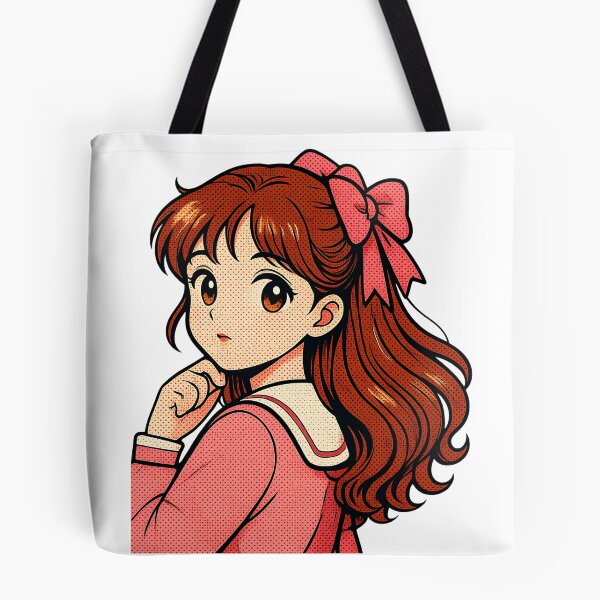 Item preview, Vintage Shoujo Anime Girl Portrait designed and sold by VINTAGE BY LAMBERTINY .