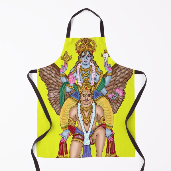 Item preview, Lord Vishnu Artwork | Divine Hindu God Digital Painting Illustration designed and sold by Harshit_Digital_Arts.