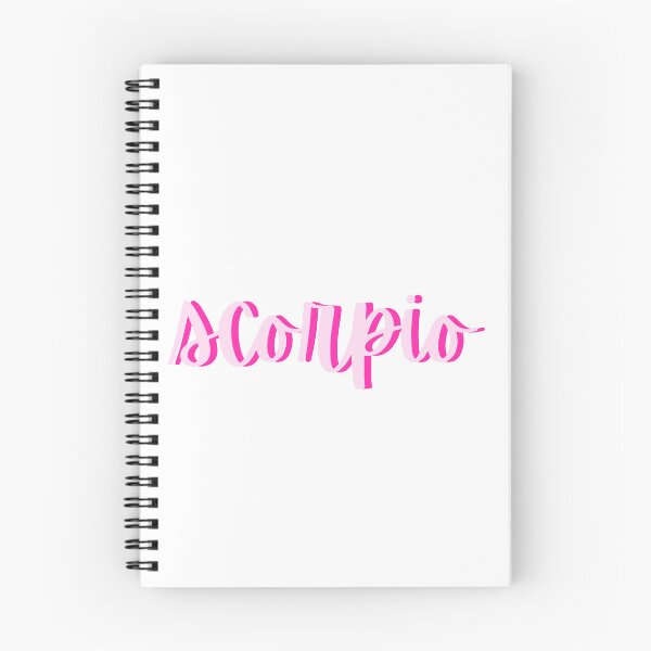 Item preview, pink text Scorpio designed and sold by Julia's Cozy Corner.