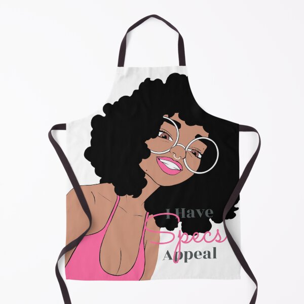 Item preview, Cute Black Girl with Glasses Illustration | Curly Afro | Nerdy Chic Melanin Art | Sticker, Phone Case & Canvas Print designed and sold by MsGoldenCreates.