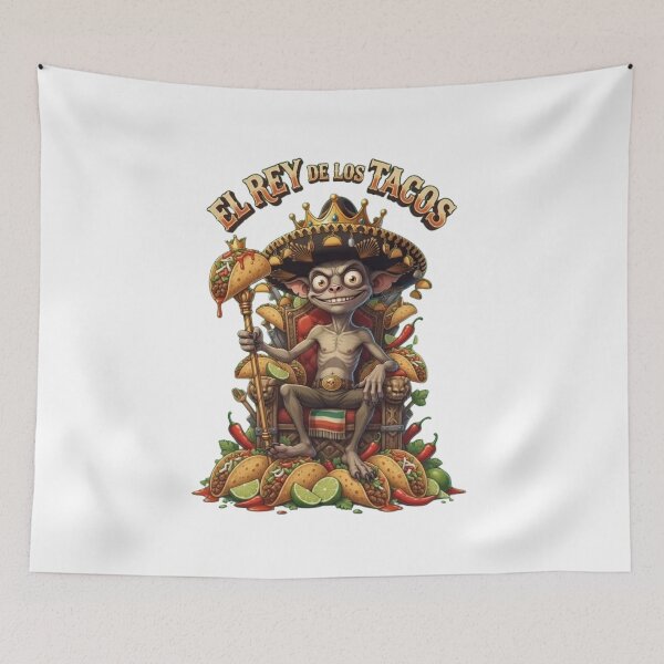 Item preview, Funny Smiguel Taco King Cinco De Mayo Meme designed and sold by Mr-AShop.