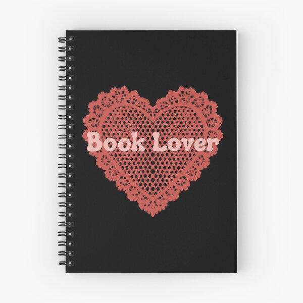 Item preview, Red Lace Vintage Lace Heart Book Lover designed and sold by Celestiallyjess.
