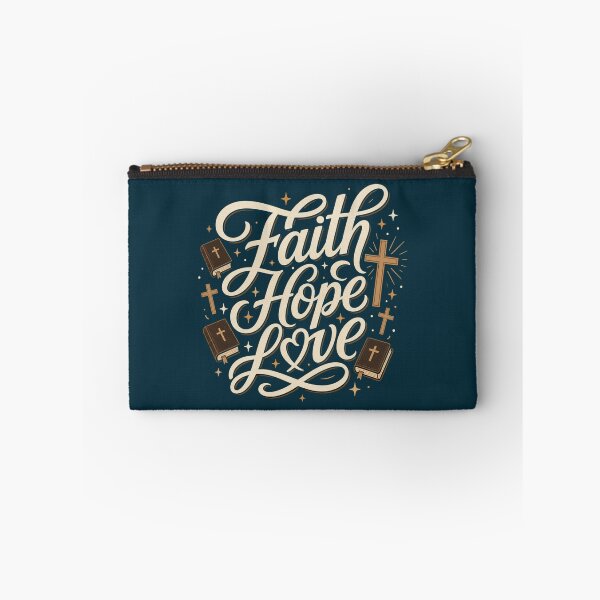 Item preview, Faith Hope Love Christian Typography designed and sold by NosandEdgy.