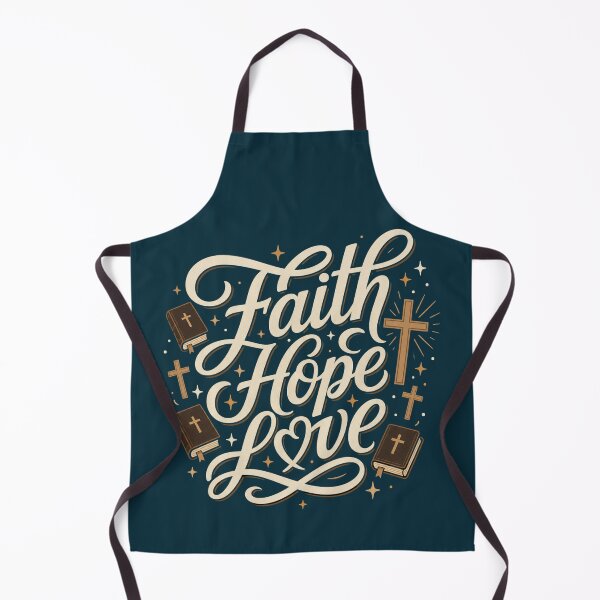 Item preview, Faith Hope Love Christian Typography designed and sold by NosandEdgy.