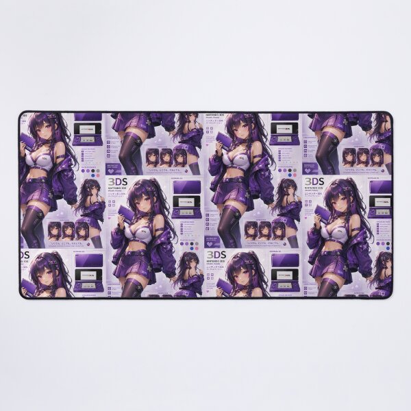 Item preview, Waifu 3DS Console Video Game Anime designed and sold by ShidoArt.