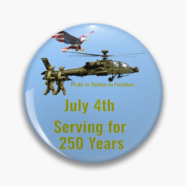 Item preview,  Title: Pride in Motion to Freedom – July 4th Serving for 250 Years designed and sold by NewGen-For-You.