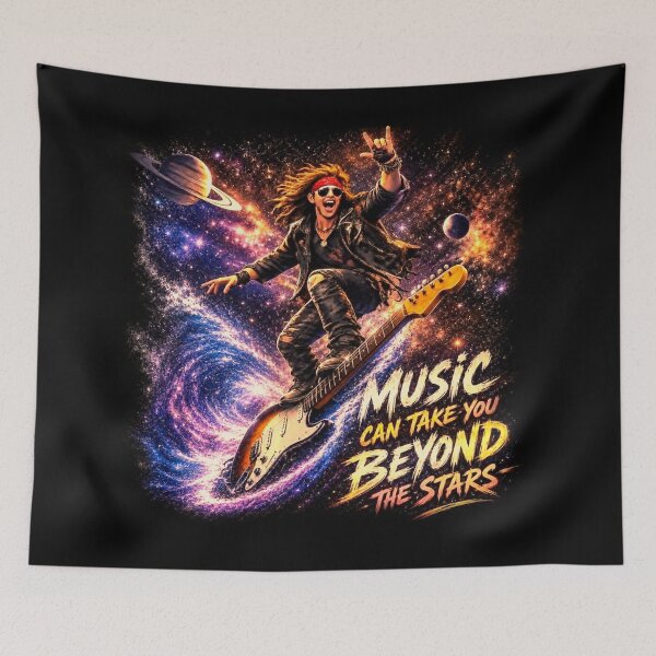 Item preview, Music can take you beyond the stars designed and sold by Johnny Furlotte.