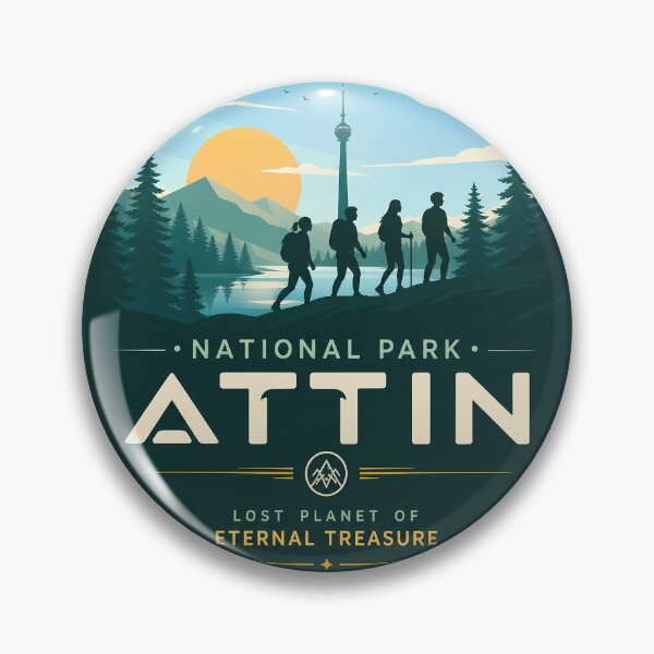 Item preview, At Attin National Park: Lost Plane tof Eternal Treasure designed and sold by FrontierCosmic.