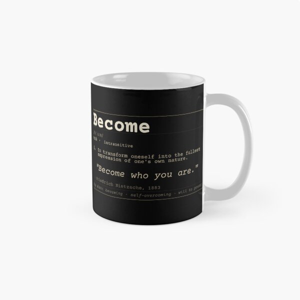 Item preview, Become who you are Nietzsche Dark Dictionary English designed and sold by Will-to-Power.