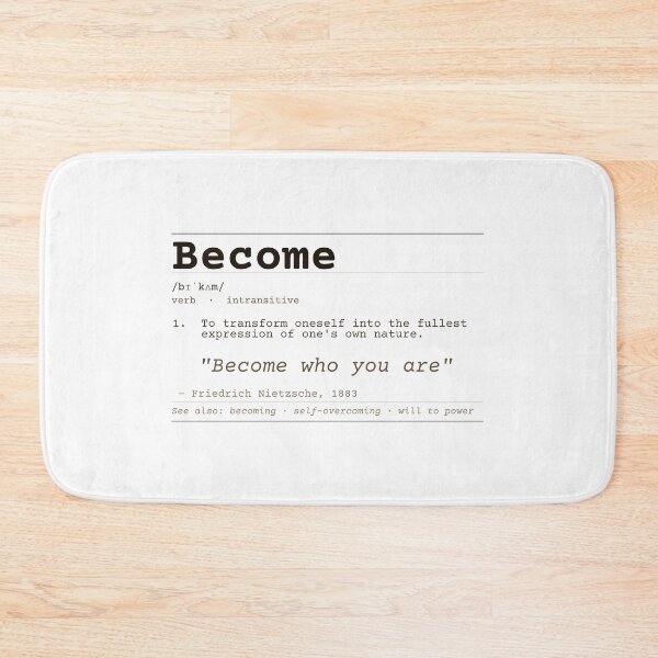 Item preview, Become who you are Nietzsche Dictionary Claro English designed and sold by Will-to-Power.