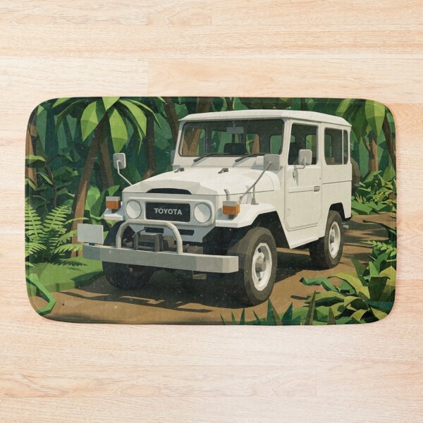 Item preview, Classic Toyota Land Cruiser Geometric Pattern Scene designed and sold by Dimensionality.