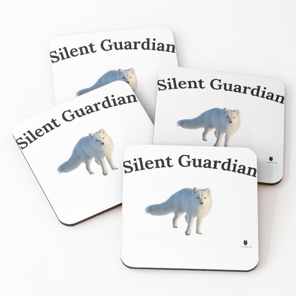 Item preview, Silent Guardian | Realistic Arctic Fox designed and sold by Bwolf1956.