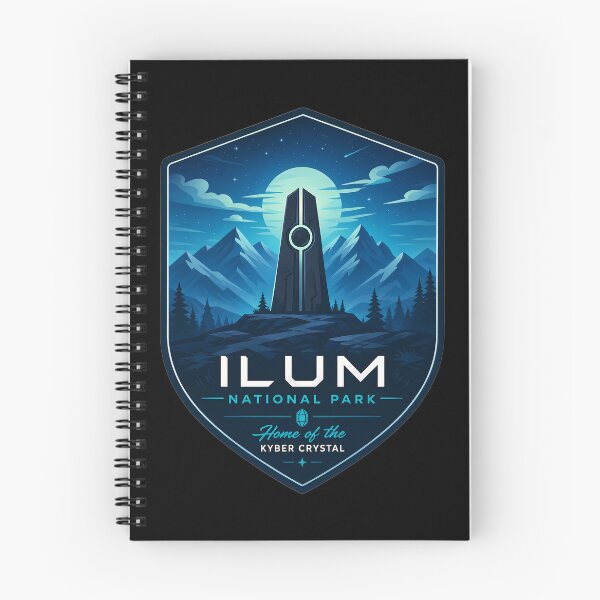 Item preview, Ilum National Park: Home of the Kyber Crystal designed and sold by FrontierCosmic.
