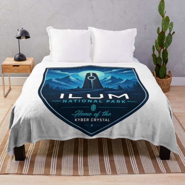 Item preview, Ilum National Park: Home of the Kyber Crystal designed and sold by FrontierCosmic.