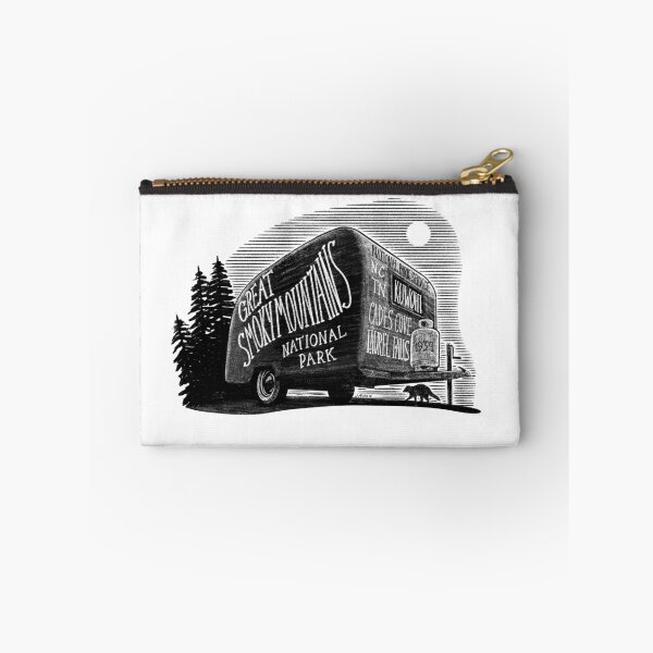 Item preview, Great Smoky Mountains National Park Camping Label designed and sold by John Morris Illustration.